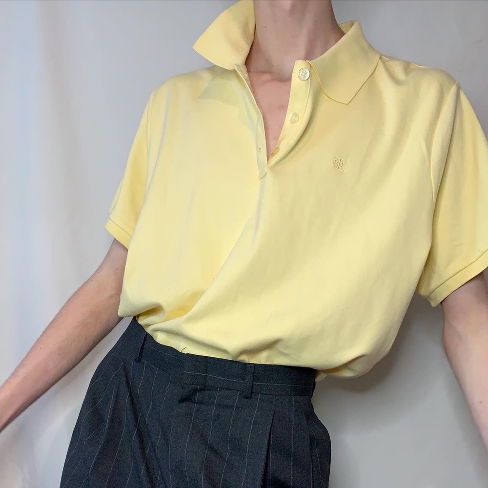 Yellow polo